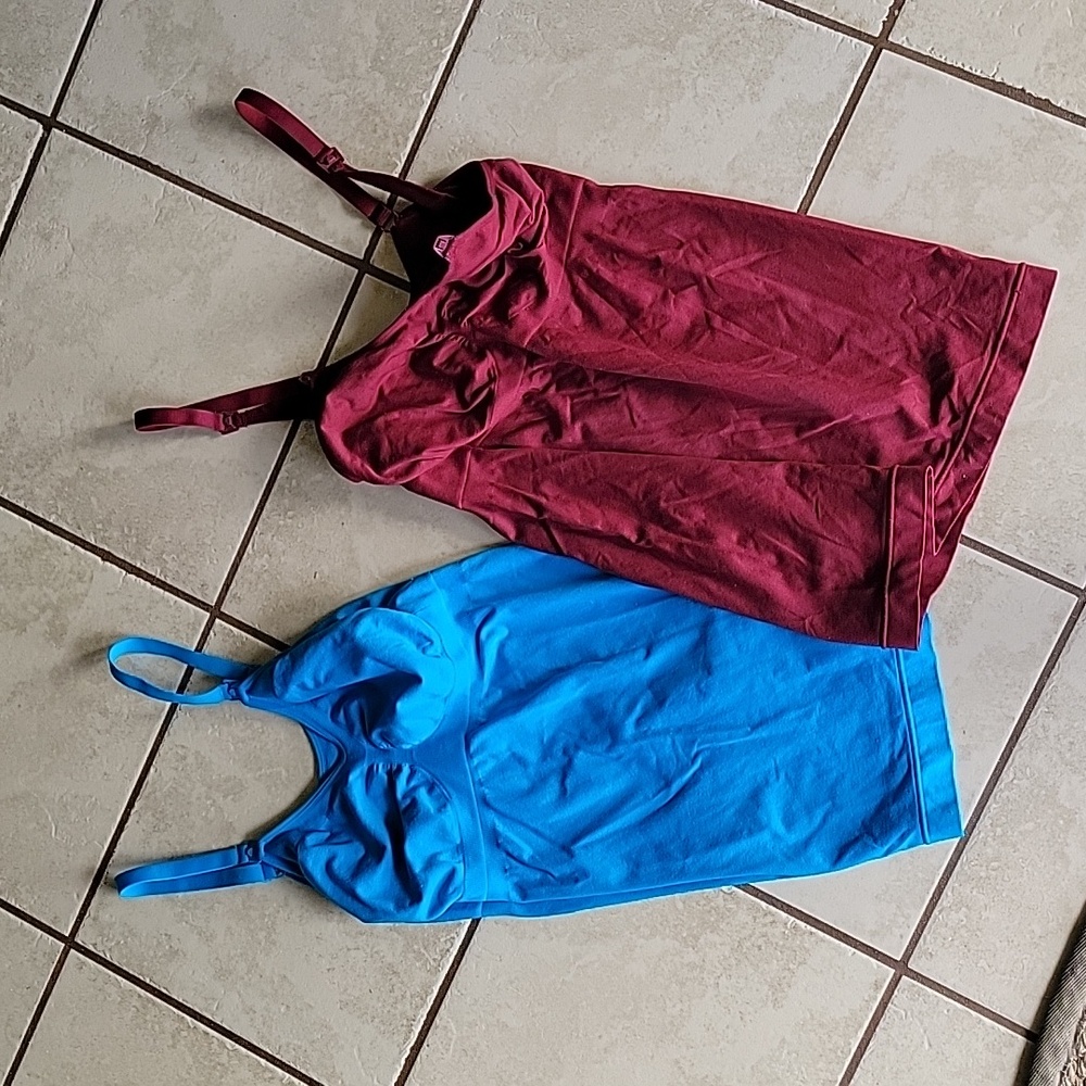 Set of 3 nursing/breastfeeding undershirts